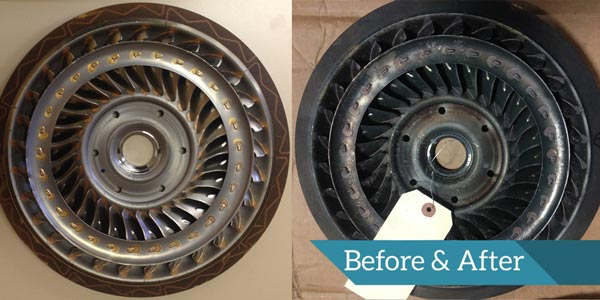 After metal reclamation